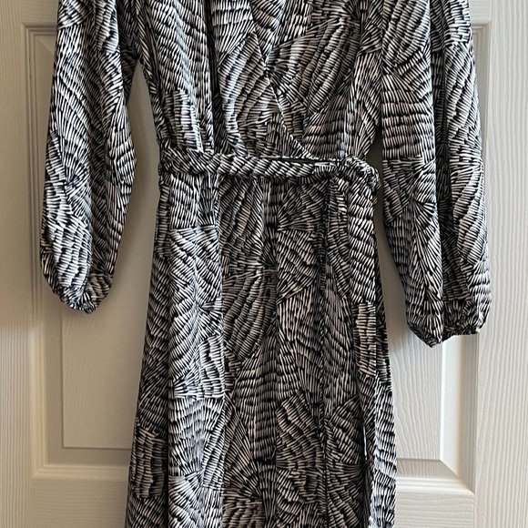 A New Day Women's Maxi Dress - Black/Cream Size XXL - Picture 4 of 11